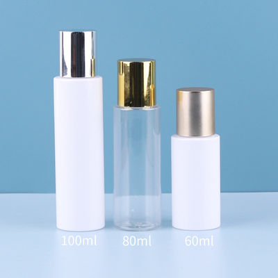 quality 100Ml nhựa 80Ml hộp màu trắng chai mỹ phẩm cho dầu mỹ phẩm factory
